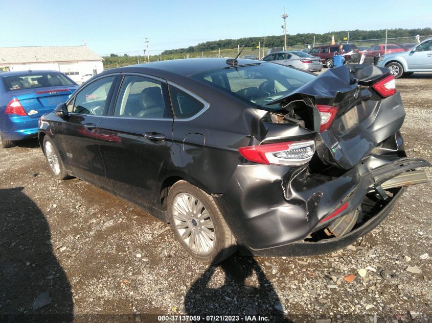 2015 FORD FUSION ENERGI SE LUXURY - 3FA6P0PU1FR284378