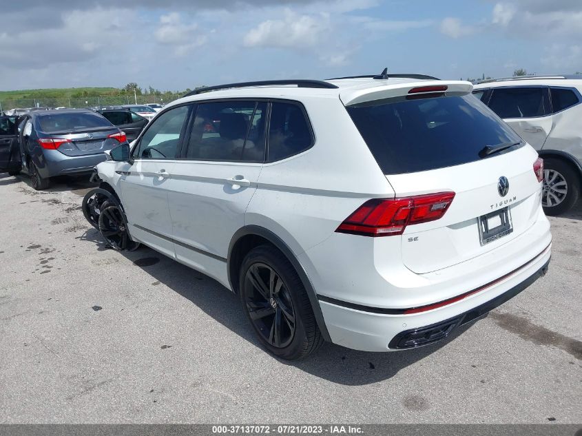 2023 VOLKSWAGEN TIGUAN SE R-LINE BLACK - 3VVCB7AX3PM023681