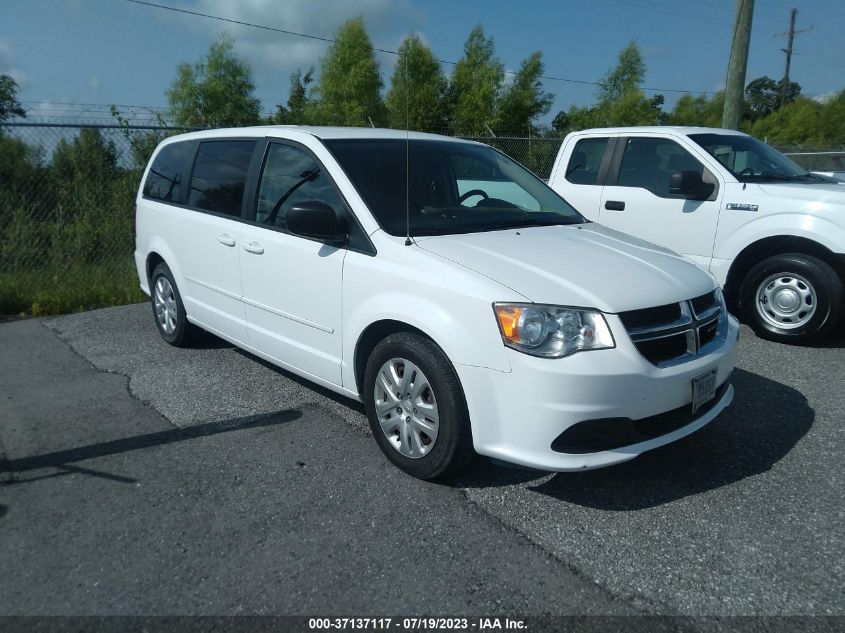 2016 DODGE GRAND CARAVAN SE - 2C4RDGBG6GR101901