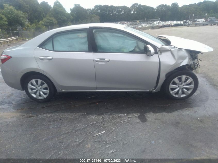 2016 TOYOTA COROLLA L/LE/S/S PLUS/LE PLUS - 5YFBURHE2GP504597