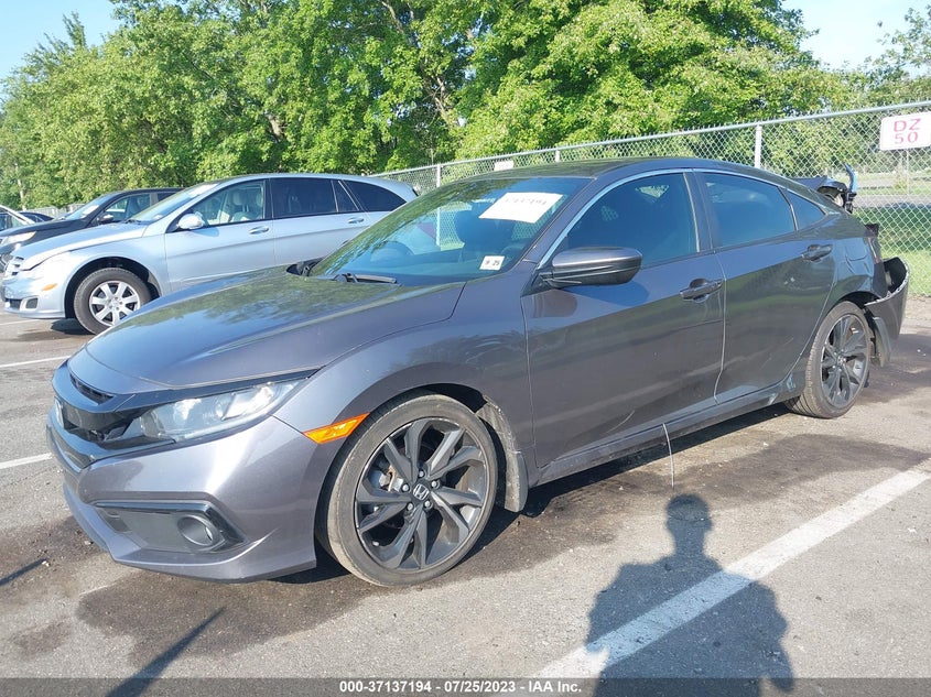 VIN 2HGFC2F84LH547784 2020 HONDA CIVIC SEDAN SPORT