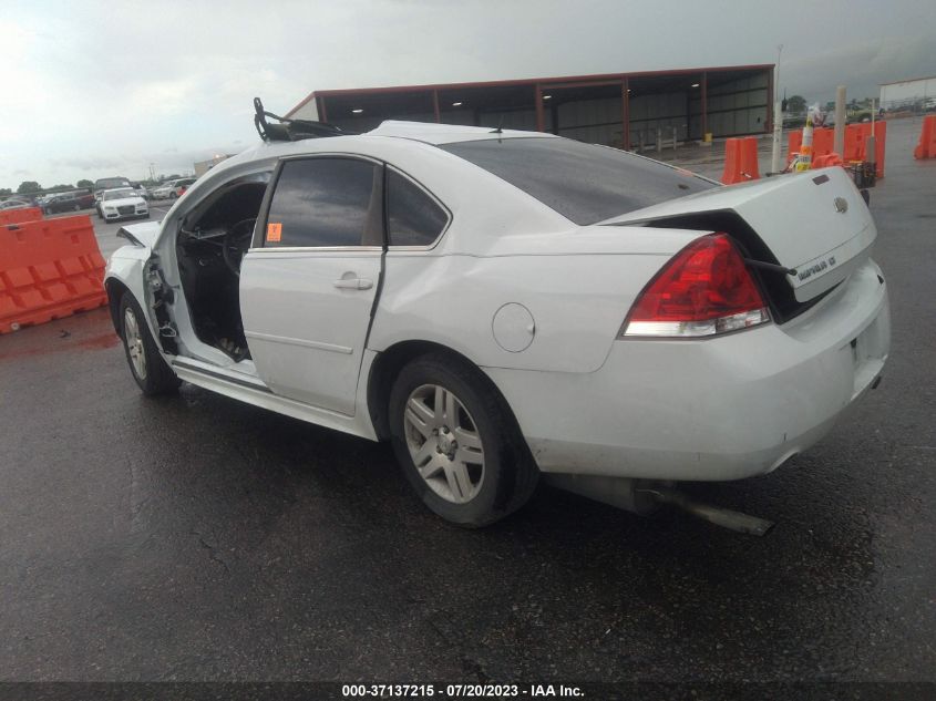 2013 CHEVROLET IMPALA LT - 2G1WG5E36D1255356
