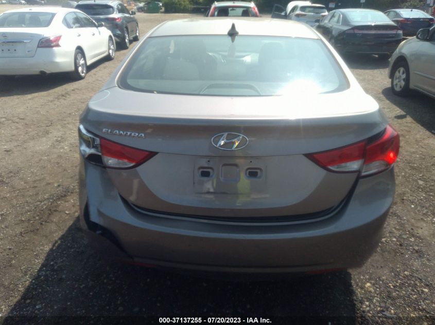 2013 HYUNDAI ELANTRA GLS PZEV - 5NPDH4AE9DH179143