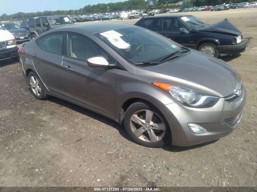 2013 HYUNDAI ELANTRA GLS PZEV - 5NPDH4AE9DH179143