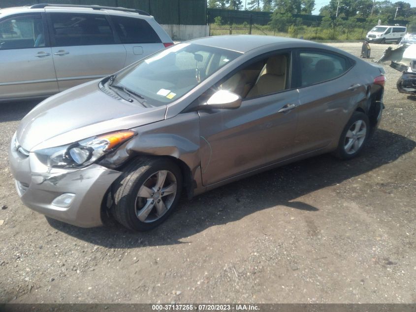 2013 HYUNDAI ELANTRA GLS PZEV - 5NPDH4AE9DH179143