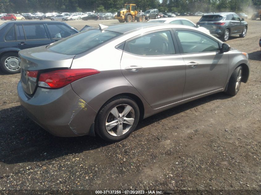 2013 HYUNDAI ELANTRA GLS PZEV - 5NPDH4AE9DH179143