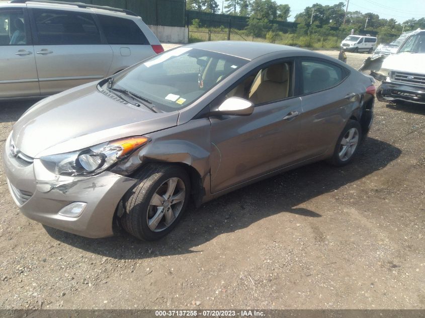 2013 HYUNDAI ELANTRA GLS PZEV - 5NPDH4AE9DH179143