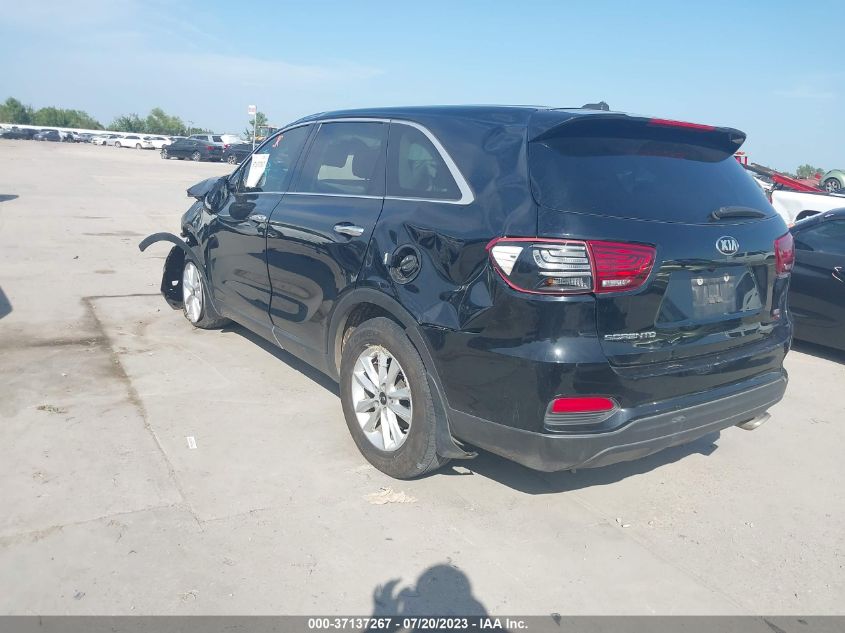 2019 KIA SORENTO LX - 5XYPG4A30KG574489