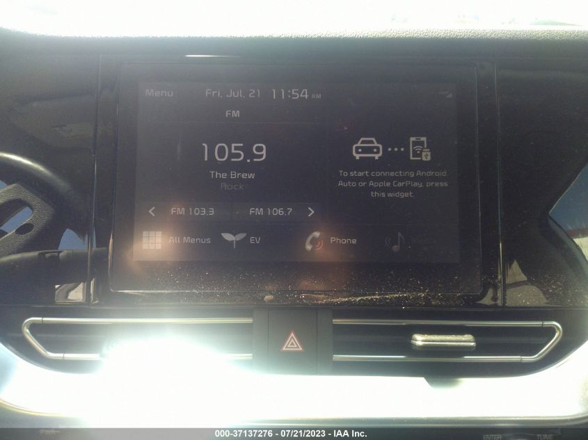 2022 KIA NIRO EV S KNDCC3LGXN5160217
