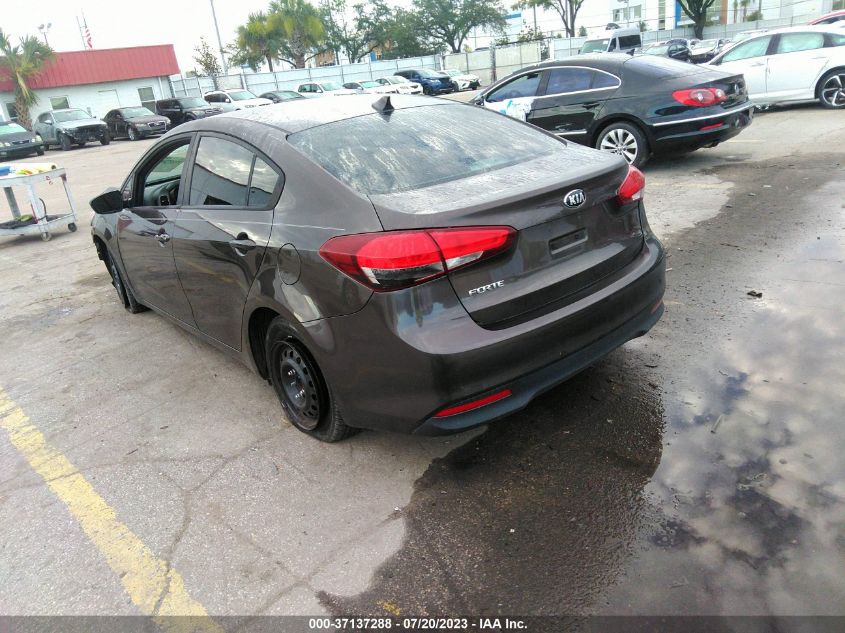 2017 KIA FORTE LX - 3KPFK4A7XHE065772