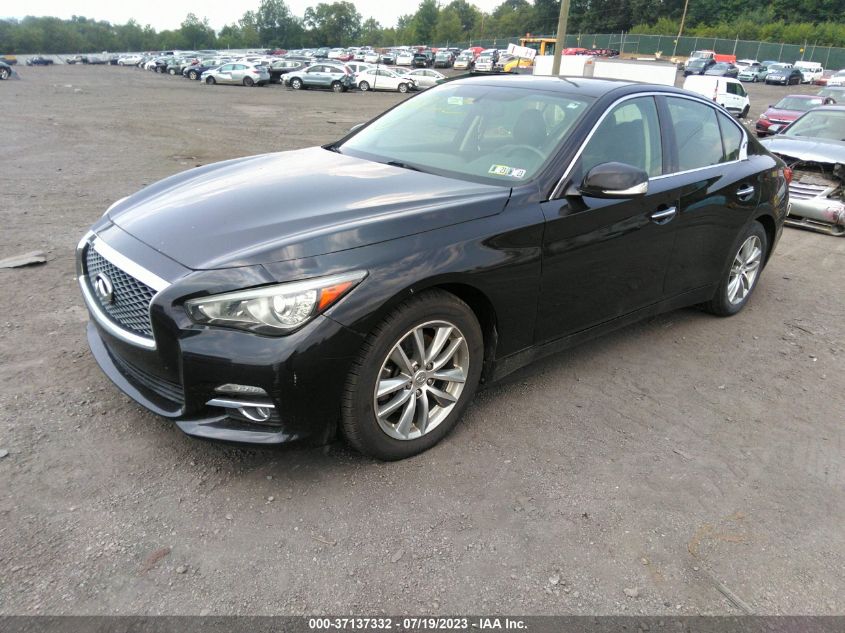 2014 INFINITI Q50 PREMIUM - JN1BV7AR7EM699226