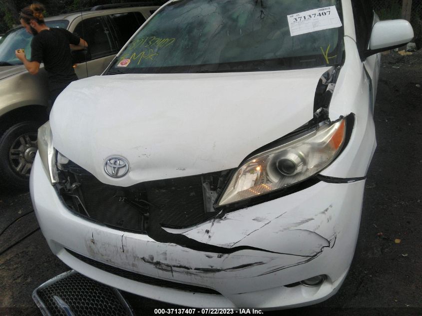 2013 TOYOTA SIENNA XLE AAS/XLE/LTD - 5TDYK3DC8DS357349