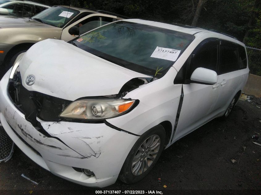 2013 TOYOTA SIENNA XLE AAS/XLE/LTD - 5TDYK3DC8DS357349