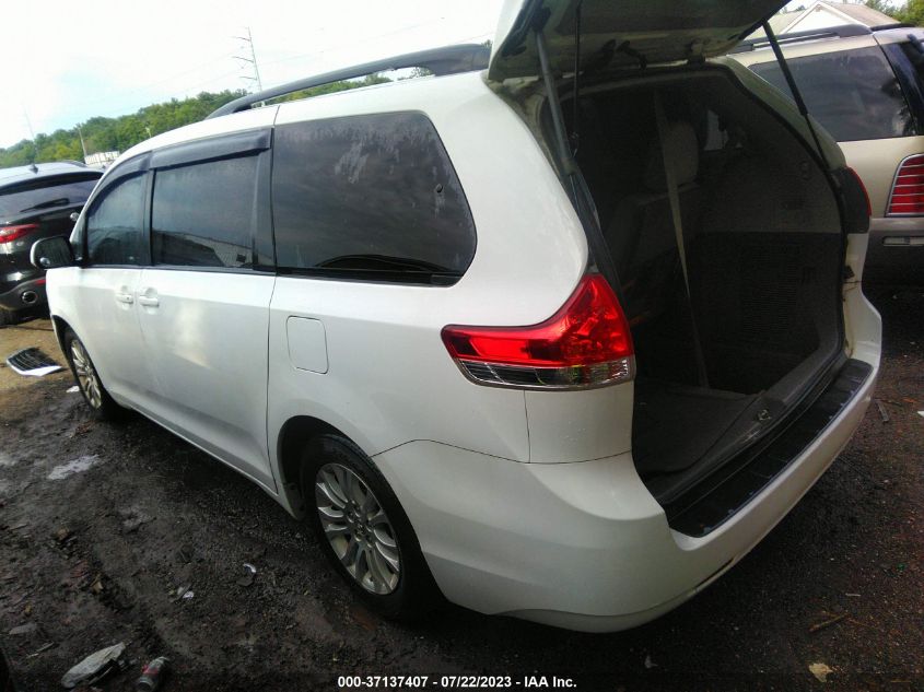 2013 TOYOTA SIENNA XLE AAS/XLE/LTD - 5TDYK3DC8DS357349