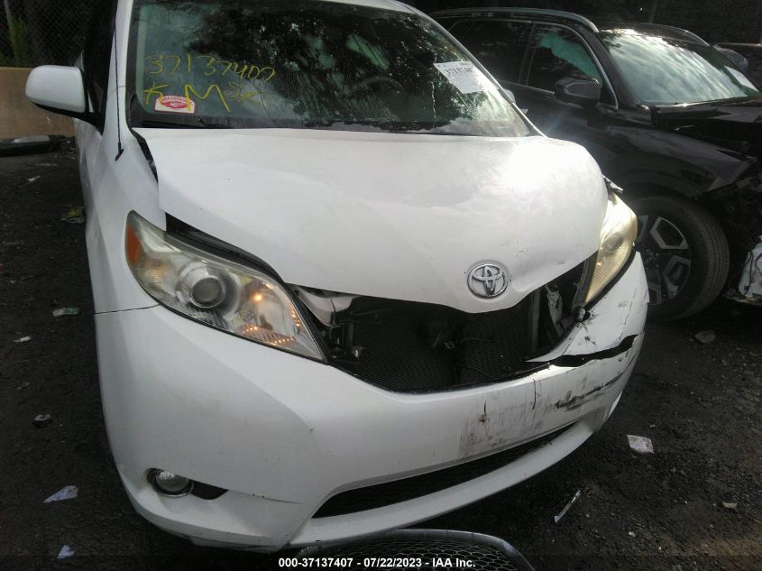2013 TOYOTA SIENNA XLE AAS/XLE/LTD - 5TDYK3DC8DS357349