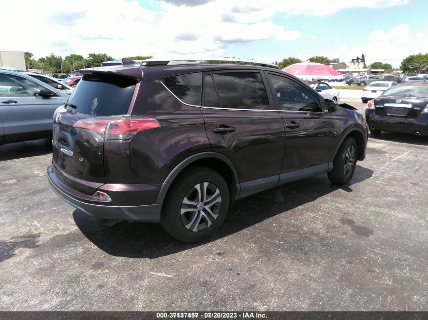 2016 TOYOTA RAV4 LE - 2T3ZFREV5GW263637