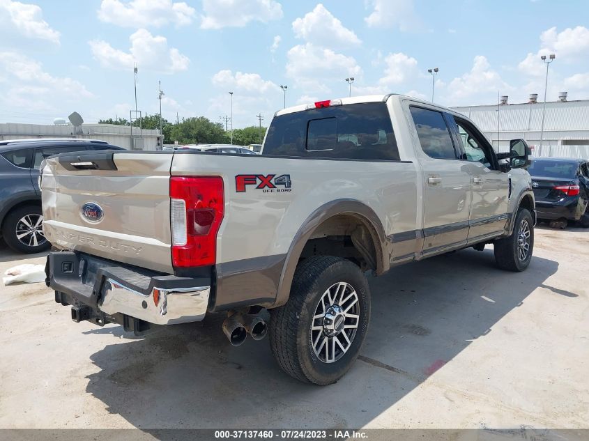 2018 FORD SUPER DUTY F-250 SRW XL/XLT/LARIAT - 1FT7W2BT5JEC56977