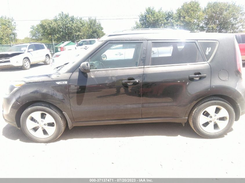 2016 KIA SOUL BASE - KNDJN2A29G7301790