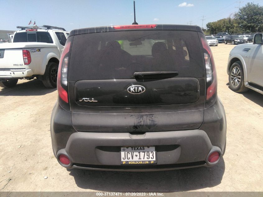 2016 KIA SOUL BASE - KNDJN2A29G7301790