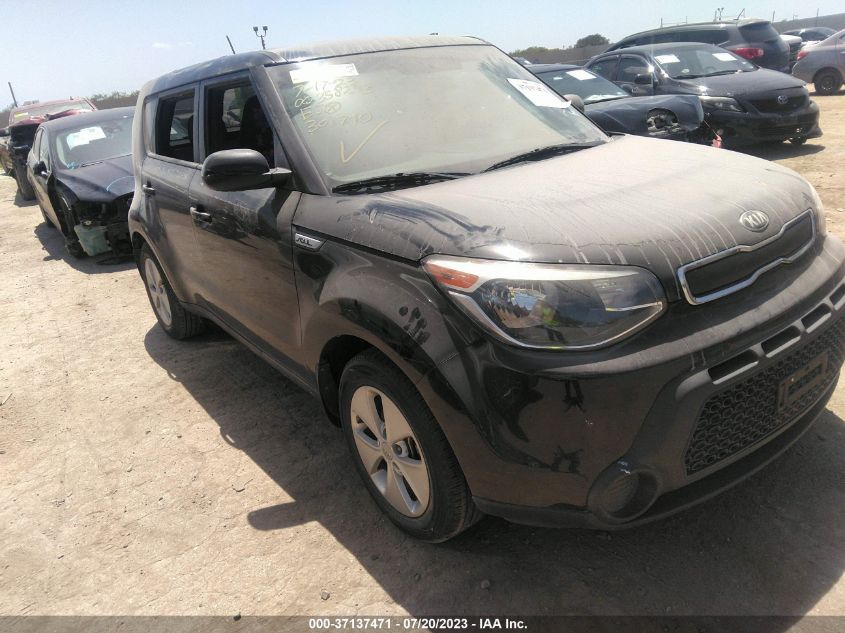 2016 KIA SOUL BASE - KNDJN2A29G7301790