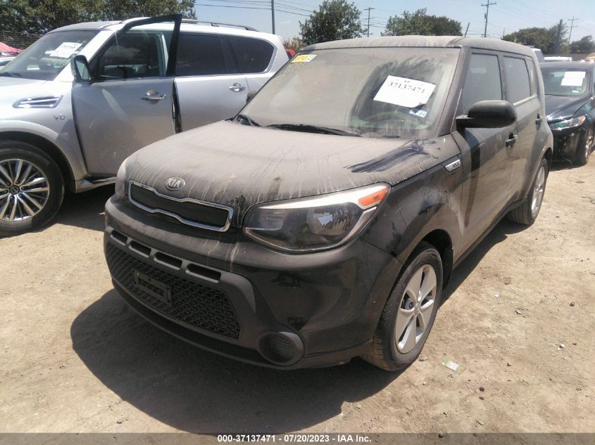 2016 KIA SOUL BASE - KNDJN2A29G7301790