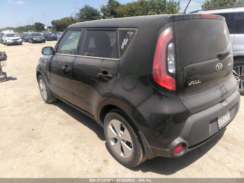 2016 KIA SOUL BASE - KNDJN2A29G7301790