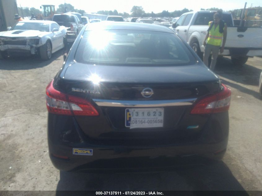 2013 NISSAN SENTRA S - 3N1AB7AP6DL758326