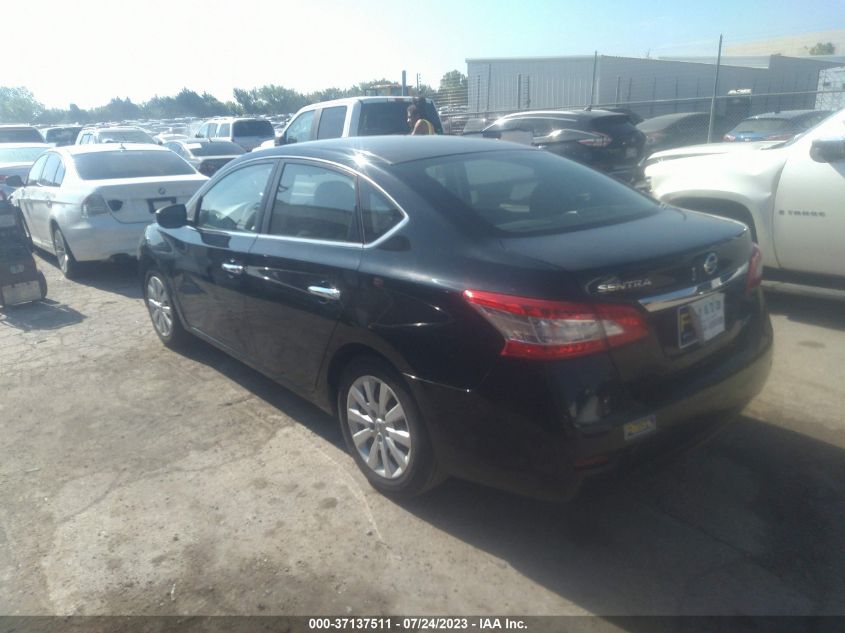 2013 NISSAN SENTRA S - 3N1AB7AP6DL758326