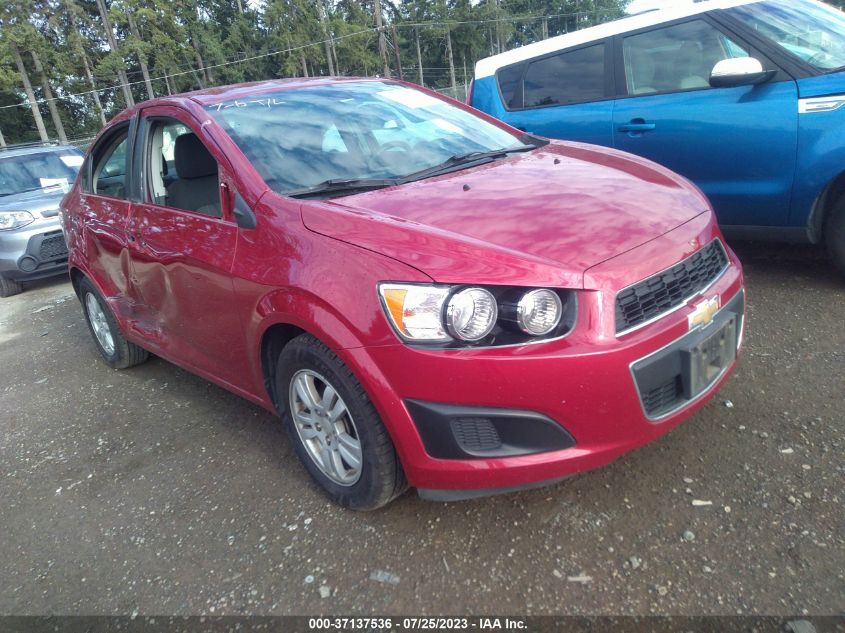 2013 CHEVROLET SONIC LT - 1G1JC5SB0D4241393