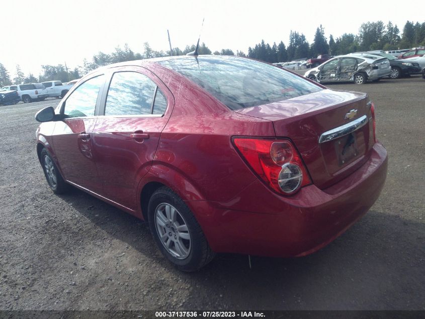 2013 CHEVROLET SONIC LT - 1G1JC5SB0D4241393