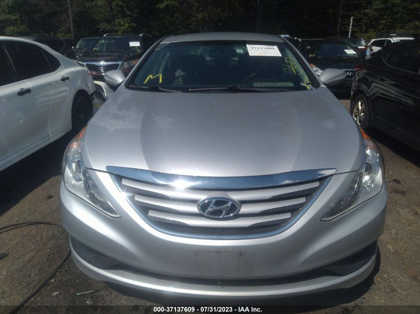 2014 HYUNDAI SONATA GLS - 5NPEB4ACXEH848722