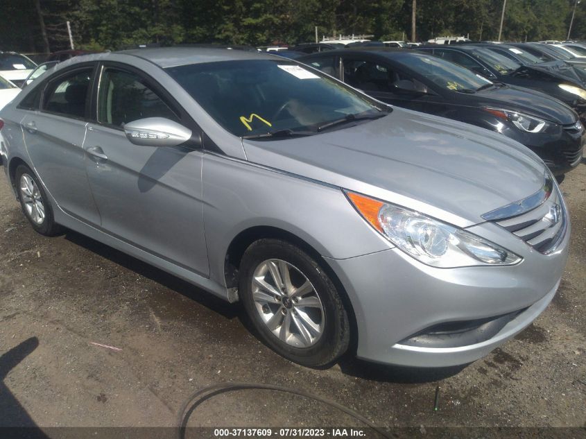 2014 HYUNDAI SONATA GLS - 5NPEB4ACXEH848722