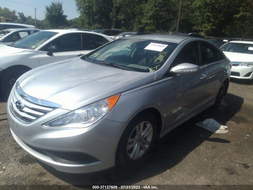 2014 HYUNDAI SONATA GLS - 5NPEB4ACXEH848722