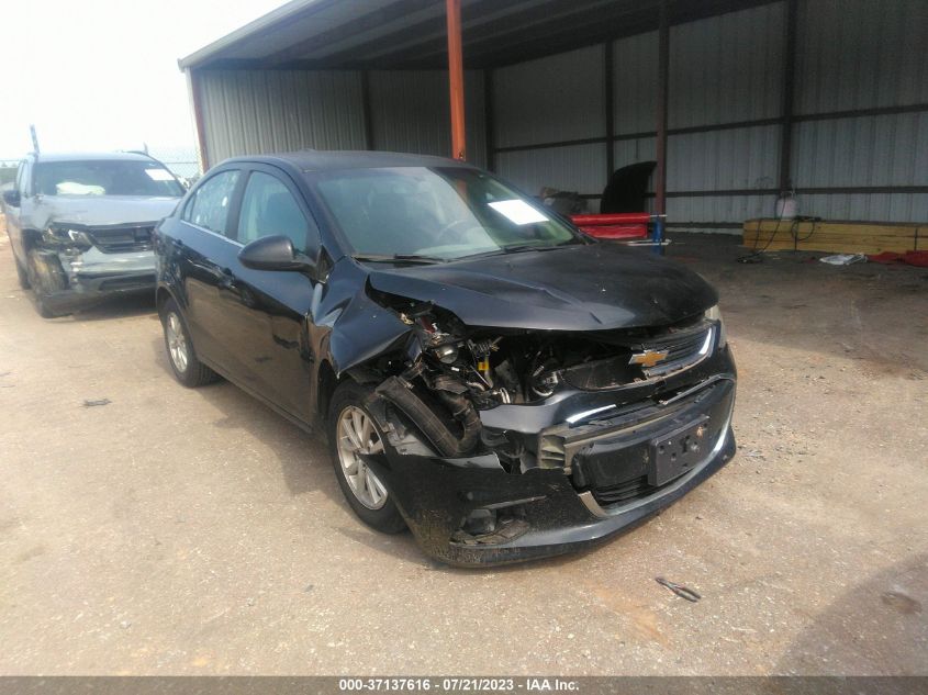 2017 CHEVROLET SONIC LT - 1G1JD5SH6H4133691