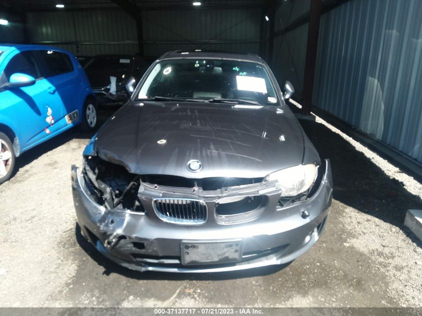 2013 BMW 1 SERIES 128I WBAUP9C58DVS95783