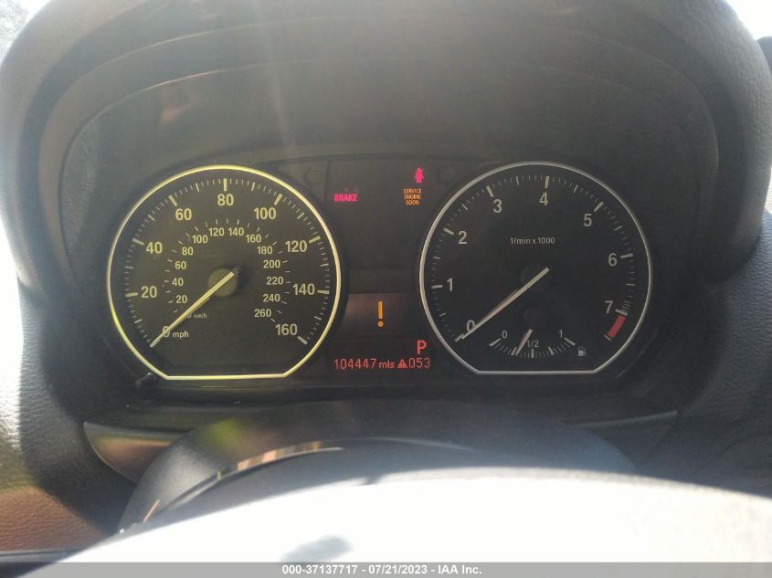 2013 BMW 1 SERIES 128I WBAUP9C58DVS95783