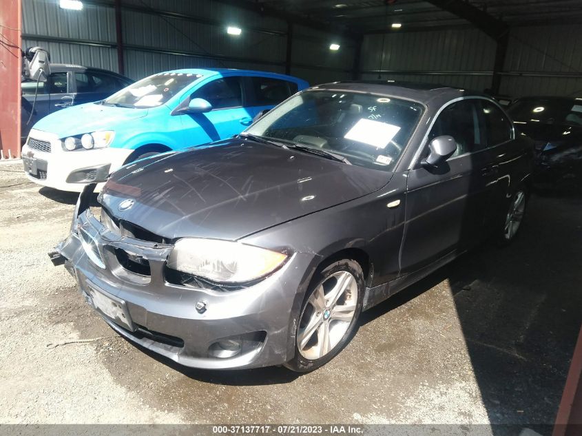 2013 BMW 1 SERIES 128I WBAUP9C58DVS95783