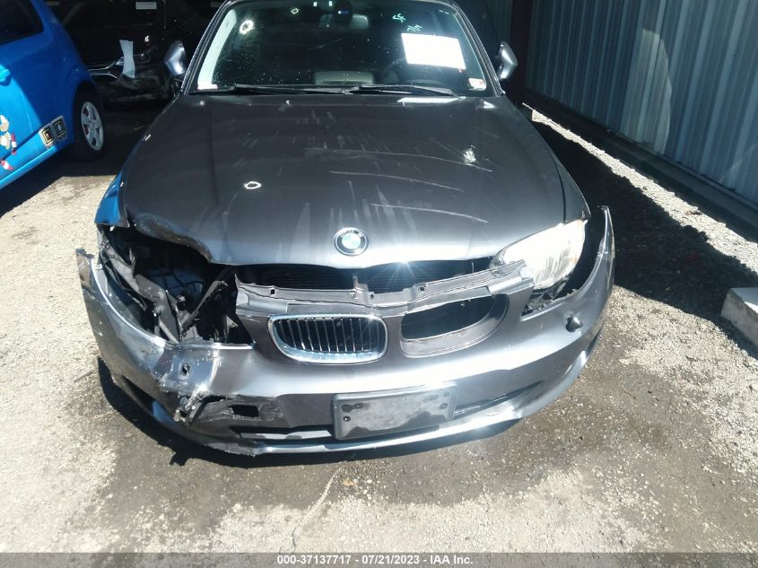 2013 BMW 1 SERIES 128I WBAUP9C58DVS95783