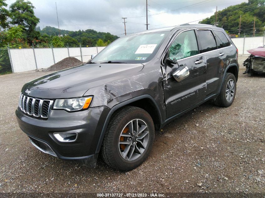 2019 JEEP GRAND CHEROKEE LIMITED - 1C4RJFBG2KC696265