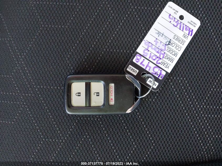 2015 HONDA FIT EX-L/EX - 3HGGK5H81FM766195