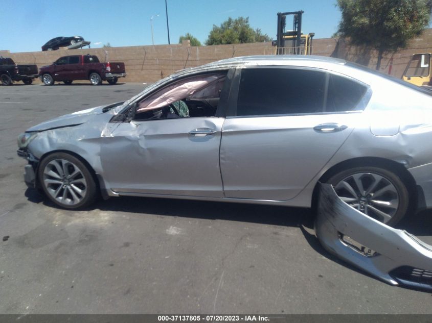 2014 HONDA ACCORD SEDAN SPORT - 1HGCR2F54EA017663