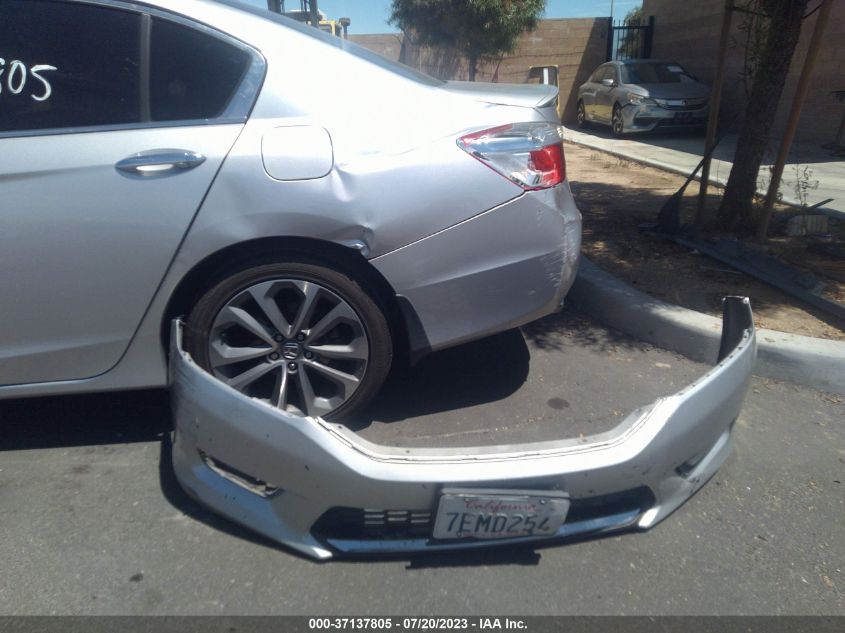 2014 HONDA ACCORD SEDAN SPORT - 1HGCR2F54EA017663
