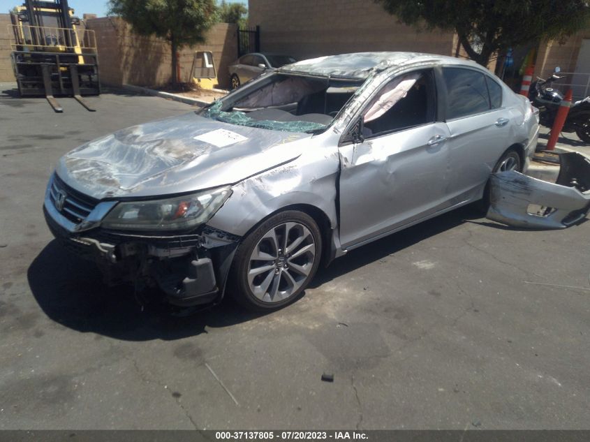 2014 HONDA ACCORD SEDAN SPORT - 1HGCR2F54EA017663