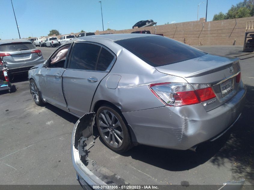 2014 HONDA ACCORD SEDAN SPORT - 1HGCR2F54EA017663