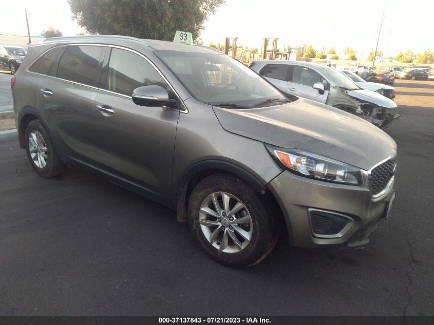 2016 KIA SORENTO LX - 5XYPG4A32GG043298