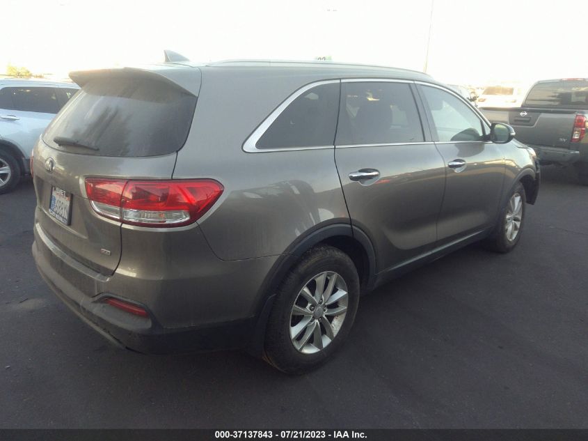 2016 KIA SORENTO LX - 5XYPG4A32GG043298