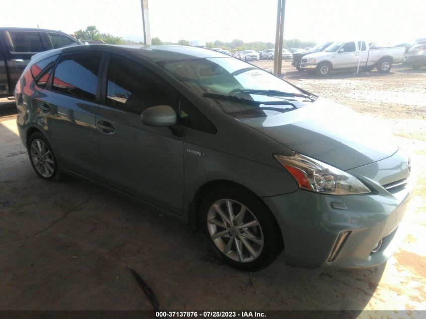 2014 TOYOTA PRIUS V TWO/THREE/FIVE - JTDZN3EU6E3292247