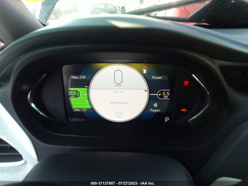 2017 CHEVROLET BOLT EV LT - 1G1FW6S00H4134349