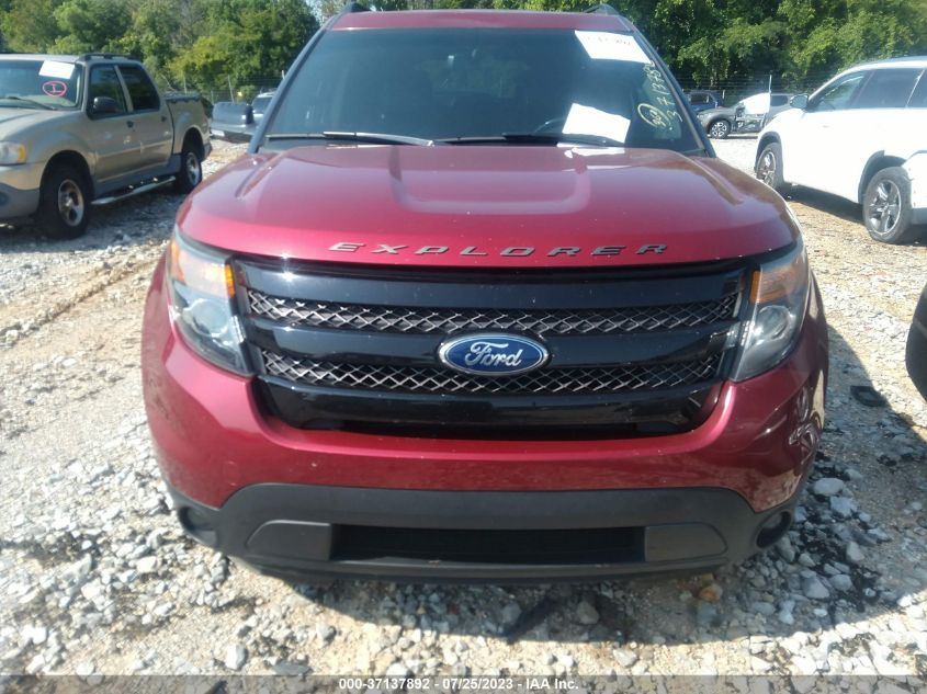 2013 FORD EXPLORER SPORT - 1FM5K8GT6DGC76979