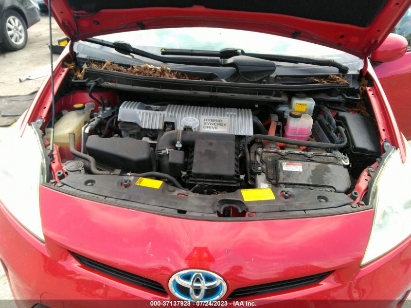 2013 TOYOTA PRIUS ONE/TWO/THREE/FOUR/FIVE - JTDKN3DU3D0338863